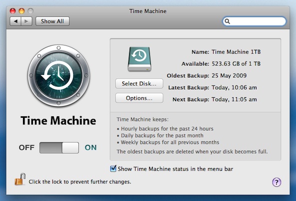Macos disk not showing up for time machine free